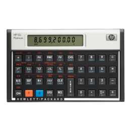 HP 12C Platinum Calculatrice financière