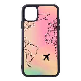 EG Backcover (iPhone 14 Pro, Viaggiare, Rosa)