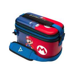 PDP Borsa di transporto Console di gioco PULL-N-GO CASE Mario Edition (Switch)