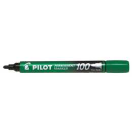 PILOT PEN Marqueur permanent (Vert, 1 pièce)