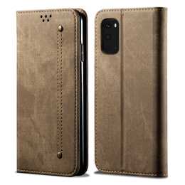 EG Flipcover (Galaxy A71, Khaki)