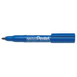 PENTEL Marqueur permanent (Bleu, 1 pièce)