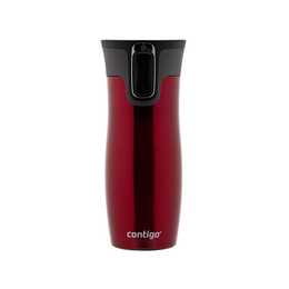 CONTIGO Gobelet isotherme West Loop (0.47 l, Noir, Rouge)