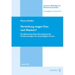 Verwirkung wegen Treu und Glauben?