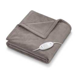 BEURER Coperte scaldasonno HD 75 Cosy (100 W, Grigio talpa)