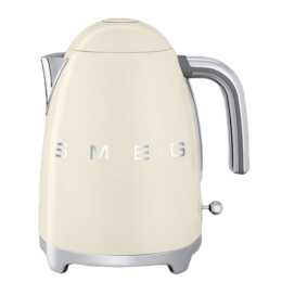 SMEG 50'S Retro Style (1.7 l, Acier inox, Crème)