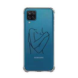 EG Backcover (Galaxy A12, Kunst, Transparent)