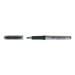 BIC Marqueur permanent Ultra Fine (Noir, 12 pièce)