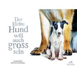 Der kleine Hund will auch gross sein