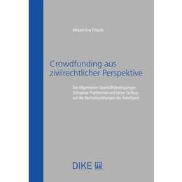 Crowdfunding aus zivilrechtlicher Perspektive