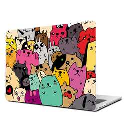 EG Hardcase (MacBook Air 13" M2 2022, Kunst, Mehrfarbig)