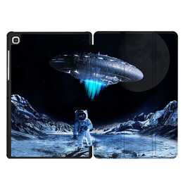 EG Coque pour Samsung Galaxy Tab S6 Lite 10.4" (2020) - Blue Astronaut