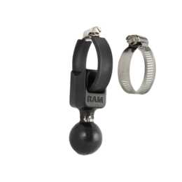 RAMMOUNT Socle de fixation pour collier de serrage, noir