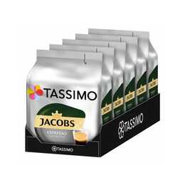 TASSIMO Kaffeekapseln Jacobs Espresso Ristretto (80 Stück)