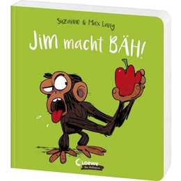 Jim macht bäh!. Lustiges Pappbilderbuch ab 2 Jahren, das wählerische Esser*innen zum Probieren animiert