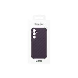 SAMSUNG Backcover Shield Case (Galaxy S24+, Senza motivo, Viola scuro)