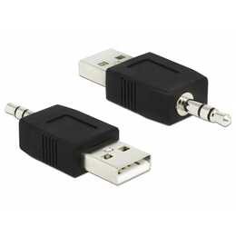 DELOCK 66069 USB 2.0 - jack 3,5 mm Adaptateur audio