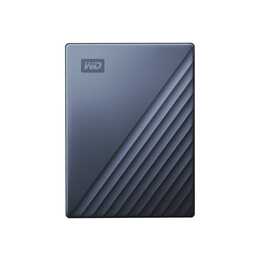 WD My Passport Ultra (USB di tipo A, 2000 GB, Nero, Blu)