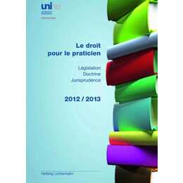 Le droit pour le praticien 2012/2013