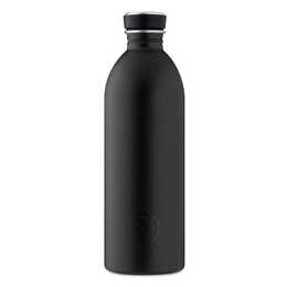 24BOTTLES Trinkflasche Urban Tuxedo (1 l, Schwarz)