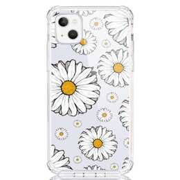 EG Backcover (iPhone 14 Plus, Fleurs, Transparent)