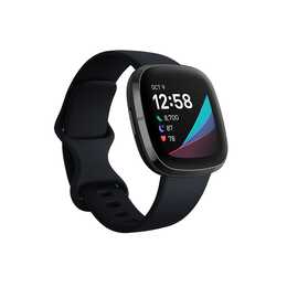 FITBIT Sense (40.48 mm, Edelstahl)