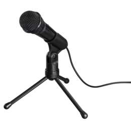 HAMA MIC-P35 Allround Notebookmikrofon (Schwarz)