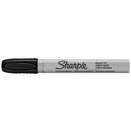 SHARPIE Permanent Marker (Schwarz, 12 Stück)