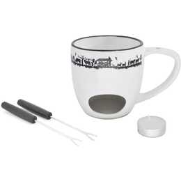 HEIDI CHEESE LINE Fondue-Set Alpes (Schokolade, 10.5 cm)