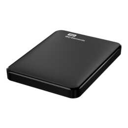 WD Elements Portable (USB Typ-A, 1000 GB, Schwarz)