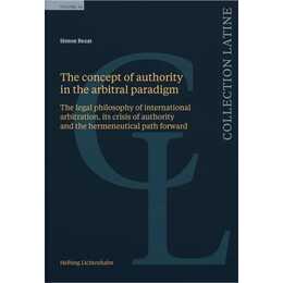 The concept of authority in the arbitral paradigm