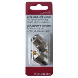 ALBRECHT PL259 Spine e giunti (Argento)