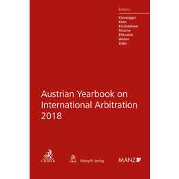 Austrian Yearbook on International Arbitration 2018