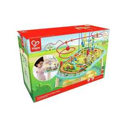 HAPE TOYS Jouets d'éveil et d'apprentissage Twisting RailwayMazeTable