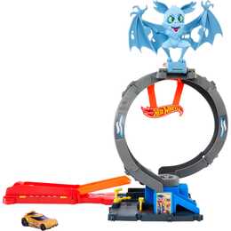 HOT WHEELS City Nemesis Bat vs Tire Shop Auto