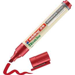 EDDING Whiteboard Marker 29 EcoLine (Rot, 1 Stück)