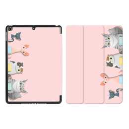 EG iPad Sleeve per Apple iPad 9.7" 9.7" 9.7" - gatti cartone animato rosa