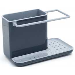 JOSEPH JOSEPH Sink Caddy Portautensili da lavello (Grigio, Nero)