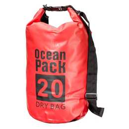 INTERDISCOUNT Ocean Pack (20 l, Schwarz, Rot)