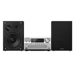 PANASONIC SC-PMX802E (Silber, Schwarz, WLAN, Bluetooth, CD)