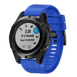 EG Cinturini (Garmin fenix 5X fenix 6X, Blu)