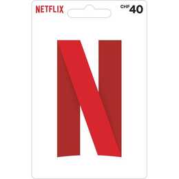 NETFLIX Card 40 CHF