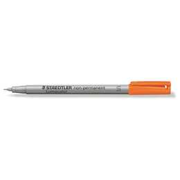 STAEDTLER Pennarello per lucidi Lumocolor 311 S (Arancione, 1 pezzo)