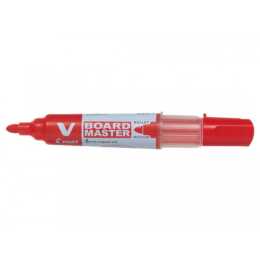 PILOT PEN Marqueur pour tableaux blancs V-Board Master (Rouge, 1 pièce)