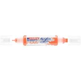 EDDING Acrylmarker 5400 Double Liner (Orange, 1 Stück)