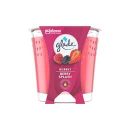 GLADE Bougie parfumée Bubbly Berry Splash (8.2 cm)