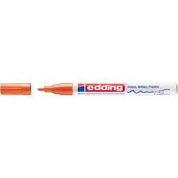 EDDING Permanent Marker 751 Crea (Orange, 1 Stück)