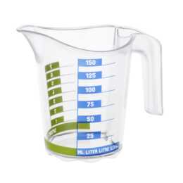 Tasse à mesurer ROTHO décor Domino 0.15 L