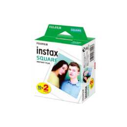 FUJIFILM White 2x10 Sofortbildfilm (Instax Square, Weiss)