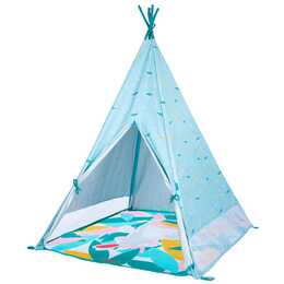 BABYMOOV Tente de jeu Tipi Jungle (Bleu)